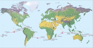 Oyster World Rally provisional route photo copyright  SW taken at  and featuring the  class