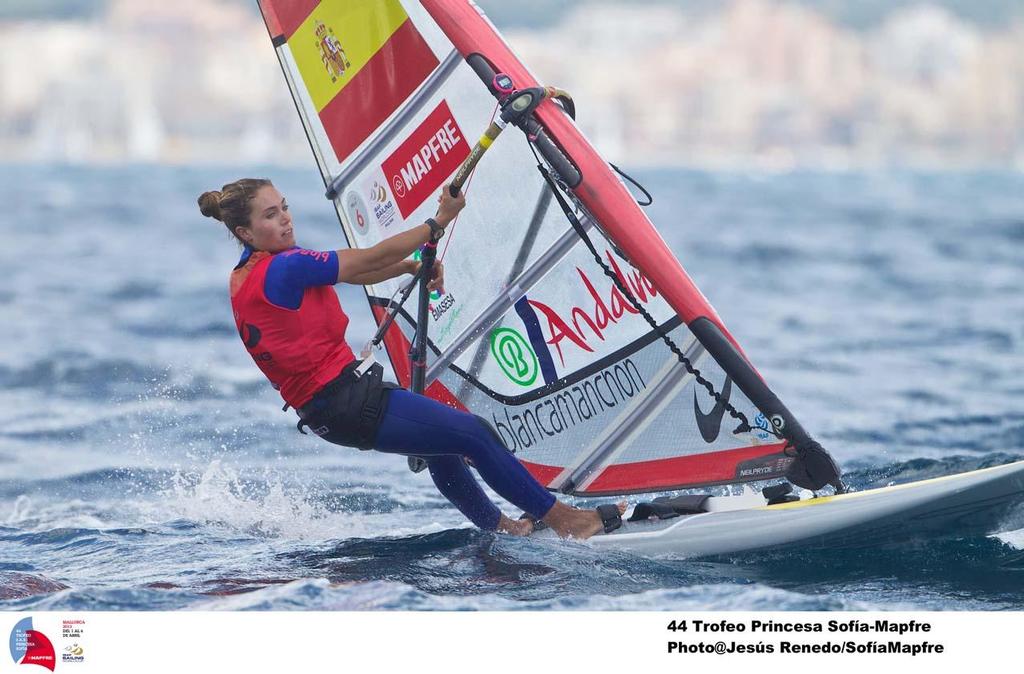 44 Trofeo Princesa Sofia Mapfre Medal Race, day 6 - RS:X Women  ESP  ESP-1  6  Blanca Manchon photo copyright Jesus Renedo / Sofia Mapfre http://www.sailingstock.com taken at  and featuring the  class