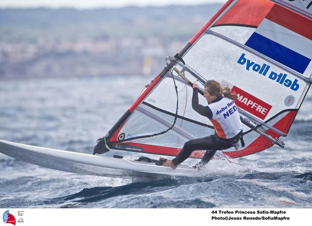 44 Trofeo Princesa Sofia Mapfre Medal Race, day 6 - RS:X Women  NED  NED-171  7  Lilian De Geus photo copyright Jesus Renedo / Sofia Mapfre http://www.sailingstock.com taken at  and featuring the  class