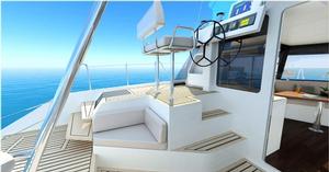 Alpha 42 deck steering photo copyright  SW taken at  and featuring the  class