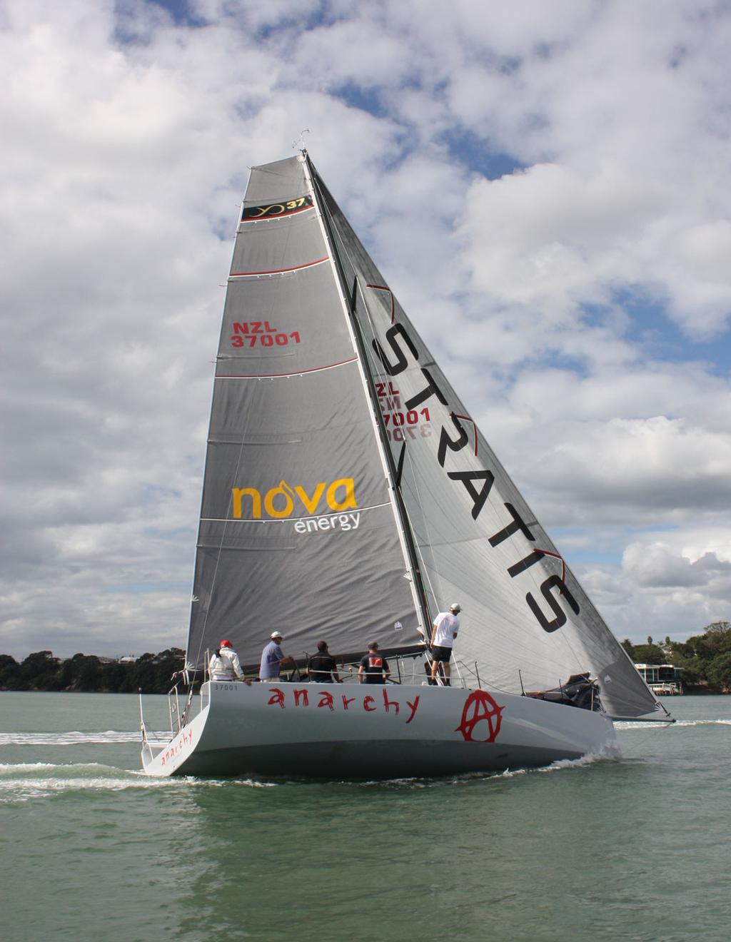 Anarchy - YD37 by Bakewell-White Yacht Design, Auckland photo copyright Bakewell-White Yacht Design www.bakewell-white.com/ taken at  and featuring the  class