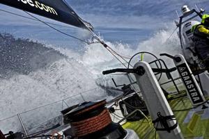 Onboard Team Brunel - Volvo Ocean Race 2015 photo copyright Stefan Coppers/Team Brunel taken at  and featuring the  class