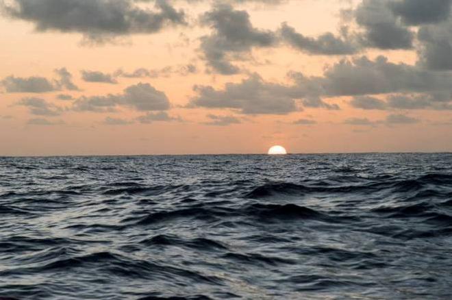 Onboard Dongfeng Race Team – Tropical sunset - Volvo Ocean Race 2015 ©  Sam Greenfield / Volvo Ocean Race