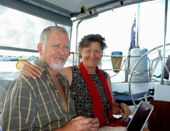David Frost and Kris Adams - Bahamas © S.V. Taipan