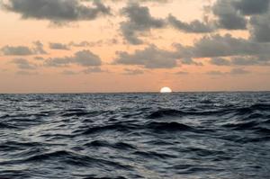 Onboard Dongfeng Race Team – Tropical sunset - Volvo Ocean Race 2015 photo copyright  Sam Greenfield / Volvo Ocean Race taken at  and featuring the  class