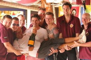 Peter Schofield's HOD 35, Zarafa won CSA Racing Class with his team from the Royal Dragoon Guards - Veuve Clicquot Island Invitational photo copyright Ollie Dunger taken at  and featuring the  class