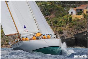 2015 Antigua Classic Yacht Regatta photo copyright Tim Wright/Photoaction.com taken at  and featuring the  class