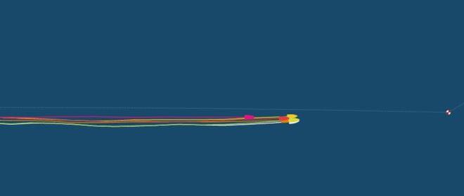 Positions at: 21 May 18:43 UTC - Volvo Ocean Race 2014-15  © Volvo Ocean Race http://www.volvooceanrace.com