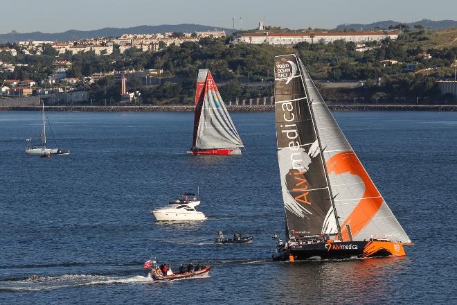 Leg 7 arrivals in Lisbon - Volvo Ocean Race 2014-15  ©  Ainhoa Sanchez/Volvo Ocean Race