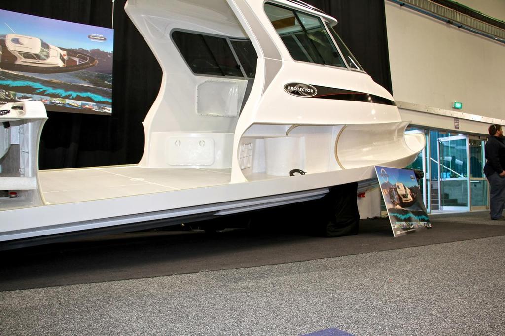 Tubeless Protector - 2015 Hutchwilco NZ Boat Show photo copyright Richard Gladwell www.photosport.co.nz taken at  and featuring the  class