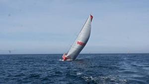 Leg 7 to Lisbon onboard Team Brunel. Day 03. In one night Team brunel lost their 20 mile lead. Suddenly the whole fleet was close again,especially MAPFRE. - Volvo Ocean Race 2015 photo copyright Stefan Coppers / Team Brunel taken at  and featuring the  class