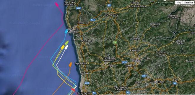 Position report at: 08 Jun 18:36 UTC - Leg 8 to Lorient – Volvo Ocean Race 2015 © Volvo Ocean Race http://www.volvooceanrace.com
