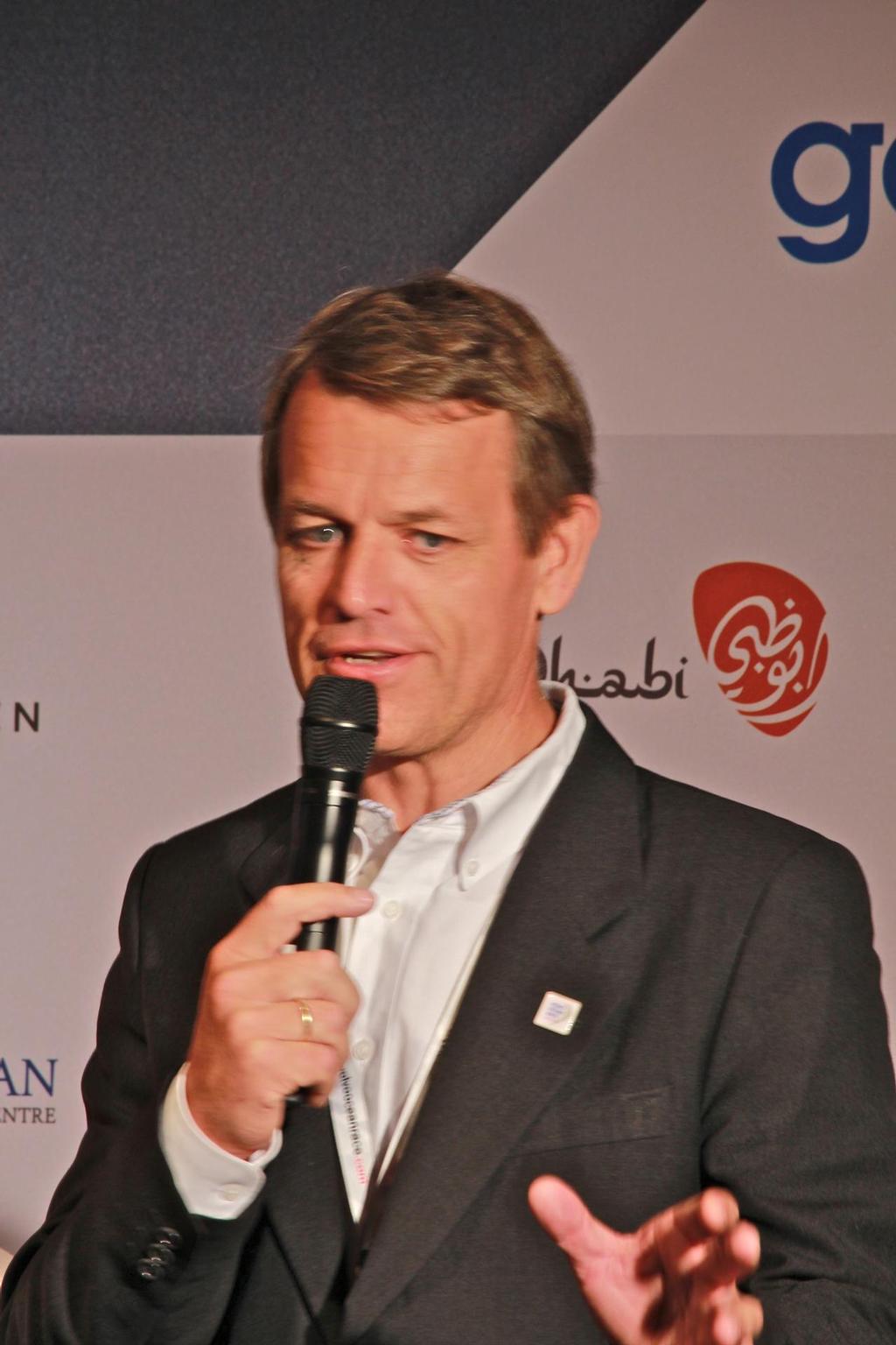Knut Frosta, CEO of Volvo Ocean Race photo copyright Annika Fredriksson / Ocean Crusaders taken at  and featuring the  class