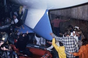 The secret keel of Australia II - America’s Cup 1983 photo copyright Daniel Forster / go4image.com http://www.go4image.com taken at  and featuring the  class