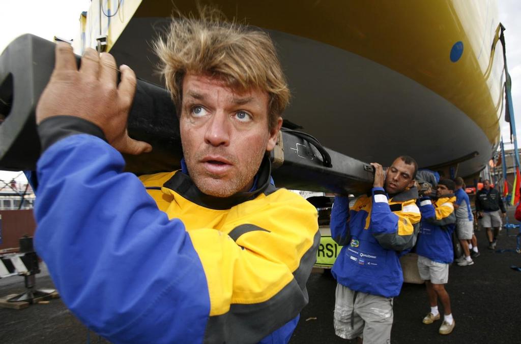 Knut Frostad, CEO of the Volvo Ocean Race - Volvo Ocean Race 2014-15 photo copyright  Brasil 1 taken at  and featuring the  class