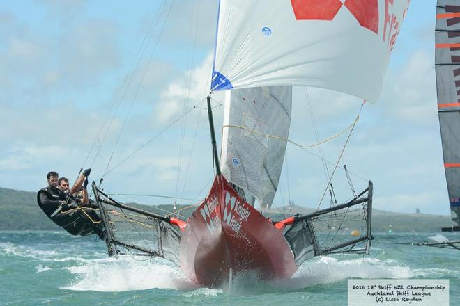 Knight Frank - 18ft skiff NZ Nationals © Auckland Skiff League - Lissa Reyden