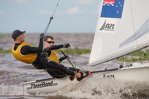 Paul Snow-Hansen/Daniel Wilcox (NZL2) - 2016 470 World Championship photo copyright Matias Capizzano http://www.capizzano.com taken at  and featuring the  class