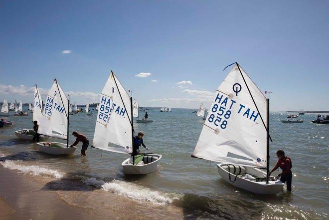 Four nations and 258 competitors were greeted by Emirates Team NZ at the Toyota NZ Optimist Nationals © Hamish Hooper/Emirates Team NZ http://www.etnzblog.com