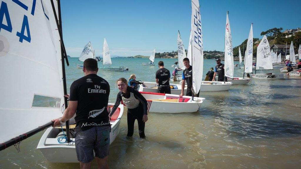 12888785 1213945255297191 1997285890099895548 o - Emirates Team NZ at the Toyota NZ Optimist Nationals © Hamish Hooper/Emirates Team NZ http://www.etnzblog.com