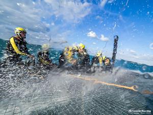 Artemis Racing testing the AC45 Turbo photo copyright Sander van der Borch / Artemis Racing taken at  and featuring the  class