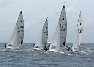 2016 GP14 World Championship - Day 3 photo copyright Peter Marshall taken at  and featuring the  class