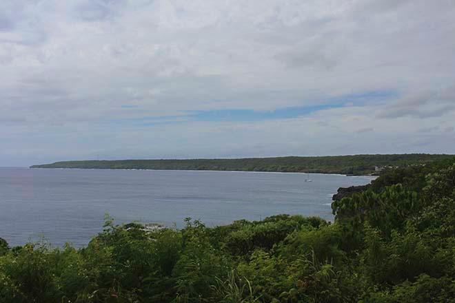 Alofi Bay with 1 mooring © Annika Thomson