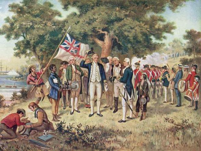 Captain Cook takes possession of New South Wales © Hannah Thomas-Peter