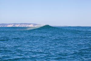 Even in pretty benign conditions, a bar can produce lovely standing waves photo copyright  John Curnow taken at  and featuring the  class