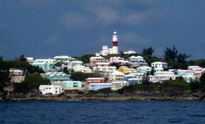 Approaching Bermuda. photo copyright S.V. Taipan taken at  and featuring the  class
