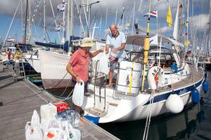 Open Boat - Anika Provisioning for ARC 2014 photo copyright Clare Pengelly taken at  and featuring the  class
