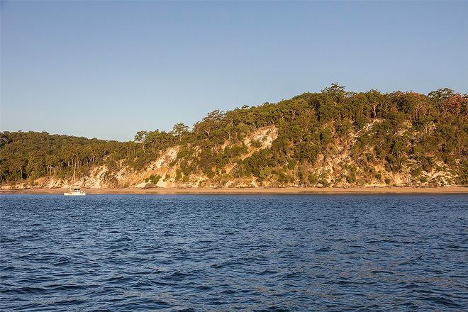 Anchored off Runaway Bay. ©  John Curnow