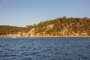 Anchored off Runaway Bay. photo copyright  John Curnow taken at  and featuring the  class