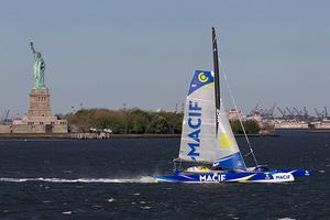 MACIF Trimaran - North Atlantic Record photo copyright  Alexis Courcoux / Macif taken at  and featuring the  class