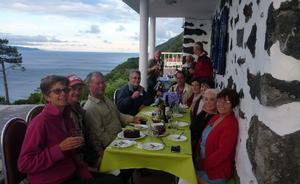 Feasting on Pico photo copyright SV Taipan taken at  and featuring the  class