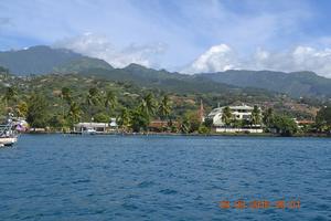 View from Tahiti Yacht Club anchorage photo copyright Andrew and Clare Payne taken at  and featuring the  class