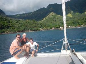Just the three of us… four years into the adventure photo copyright Bluewater Cruising Association taken at  and featuring the  class