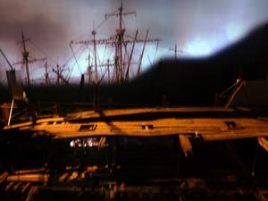 The remains of the Mary Rose and some clever graphics photo copyright SV Taipan taken at  and featuring the  class