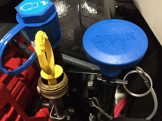 Volvo Penta new Easy Drain System © Volvo Penta