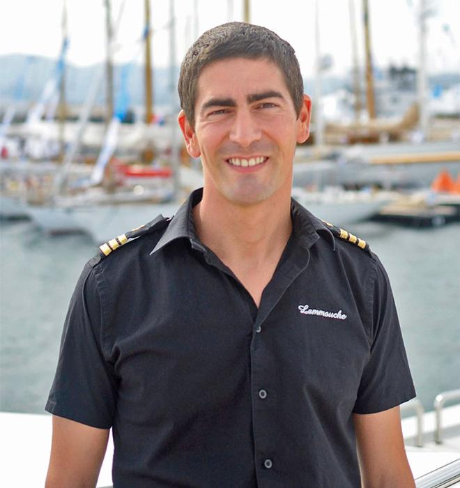 Chief Engineer Henrique in uniform  © Mission Océan