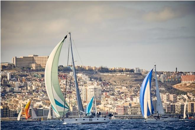 Next stop Saint Lucia. ARC fleet depart Las Palmas de Gran Canaria &copy; James Mitchell / WCC