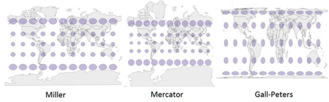 Miller projection © Max Galka