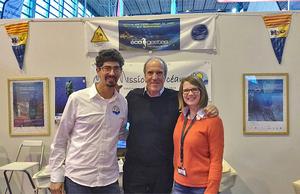 With our mentor, Marc Pajot photo copyright Mission Océan taken at  and featuring the  class