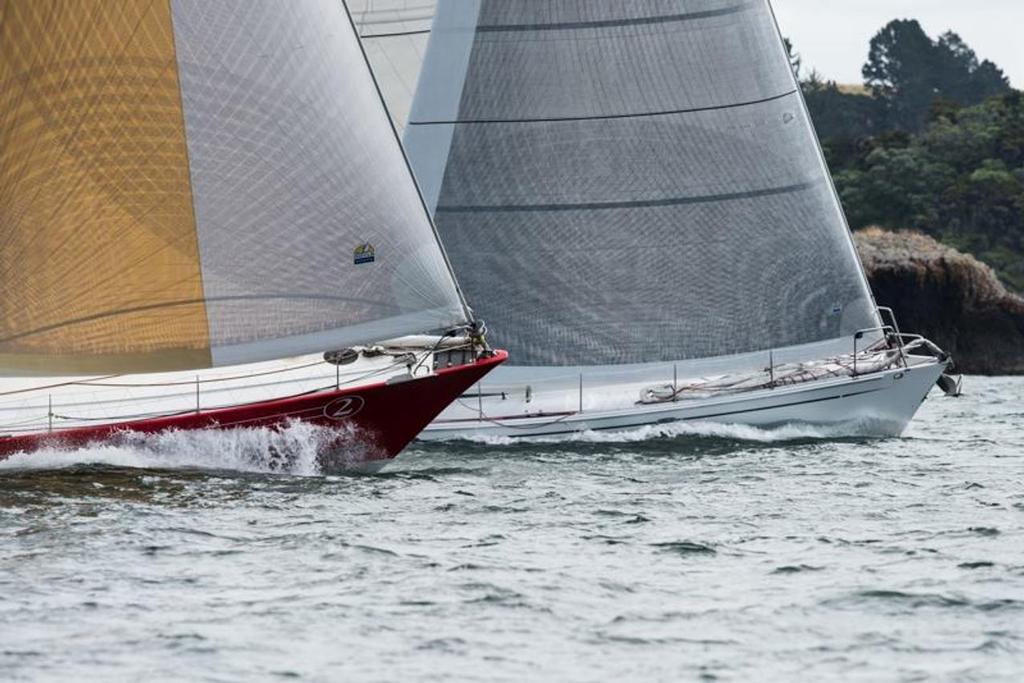 Steinlager 2 and Antaeus - Bay of Islands Sailing Week, January 2017 © Mark Sims