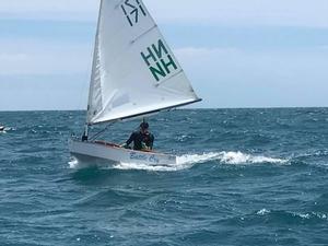 Blake McGlashan (MBSC) - won the Tanner and Tauranga Cup Double - Image: P Class Nation photo copyright SW taken at  and featuring the  class