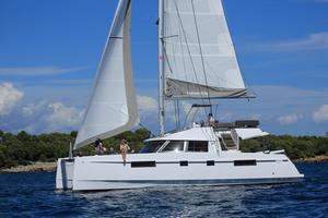 German Premiere – Nautitech 46 Open photo copyright Bavaria Yachts taken at  and featuring the  class