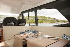 Bavaria R40 - Salon photo copyright Bavaria Yachtbau taken at  and featuring the  class