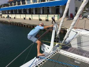 World ARC 2017-18 - Panama Canal preparation photo copyright World Cruising Club taken at  and featuring the  class