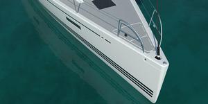 Xp 44 with the new pulpit design. New standard hull stripe colour is 'black grey' photo copyright X-Yachts taken at  and featuring the  class