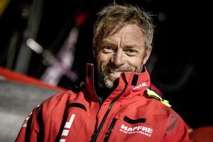 MAPFRE signed Britain’s Rob Greenhalgh as a watch captain - Volvo Ocean Race photo copyright  María Muiña / MAPFRE taken at  and featuring the  class