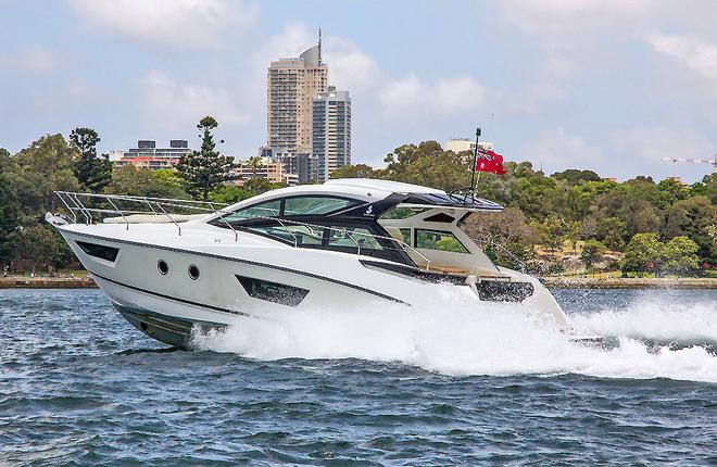 Superb ride is a hallmark of the Air Step® hull - Beneteau GT40 ©  John Curnow